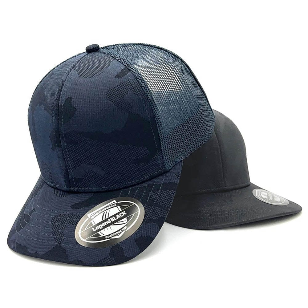 Legend Black Hats Legend Black Dark Night Trucker