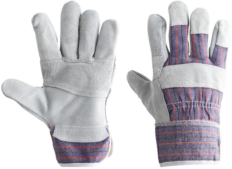 Master Gloves L Master Safety Glove Candy-TA Leather Candy Stripe Back Large