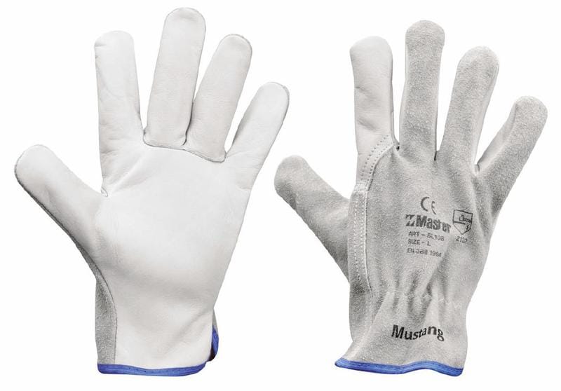 Master Gloves Master Safety Glove Mustang Riggers Cowhide Suede Back
