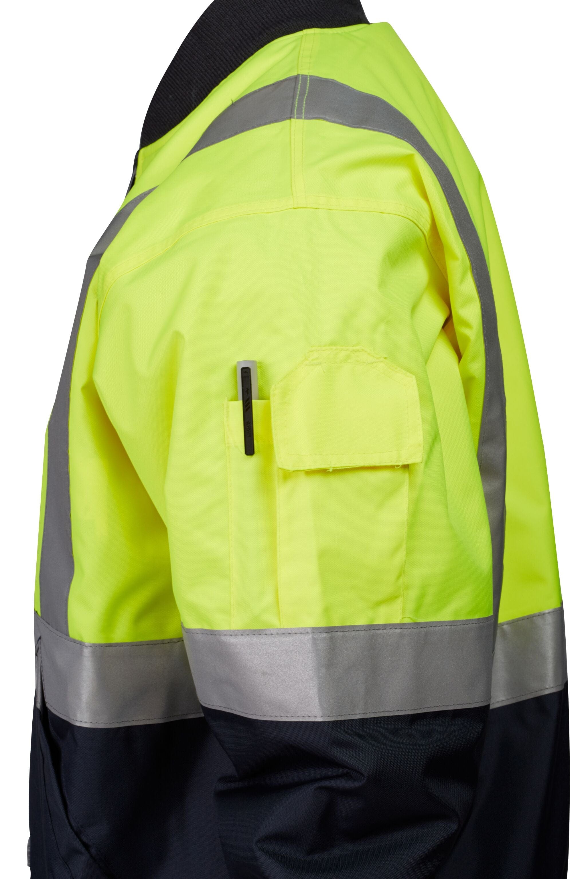 Master Jackets / Vests Master Jacket Flying Hi Vis D/N Taped 2 Tone Polyester Oxford