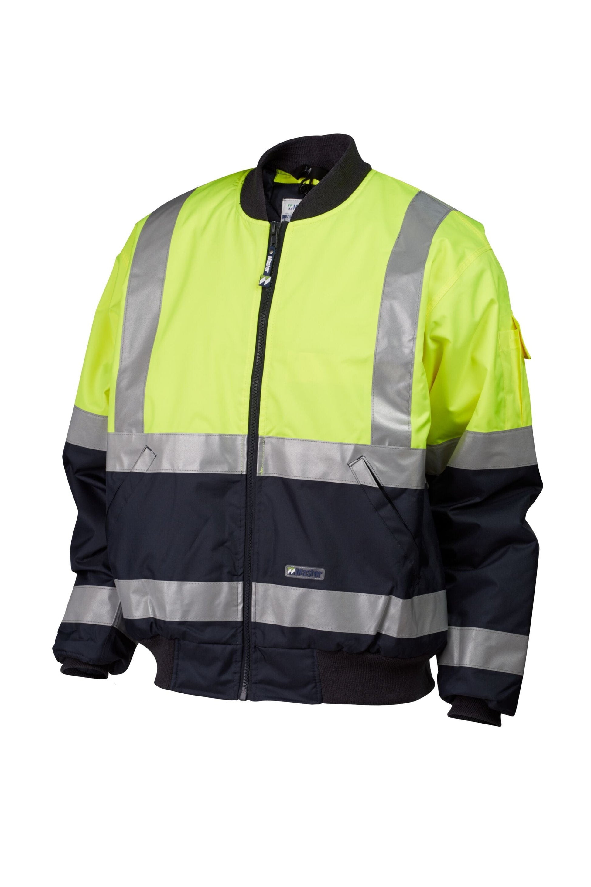 Master Jackets / Vests Master Jacket Flying Hi Vis D/N Taped 2 Tone Polyester Oxford