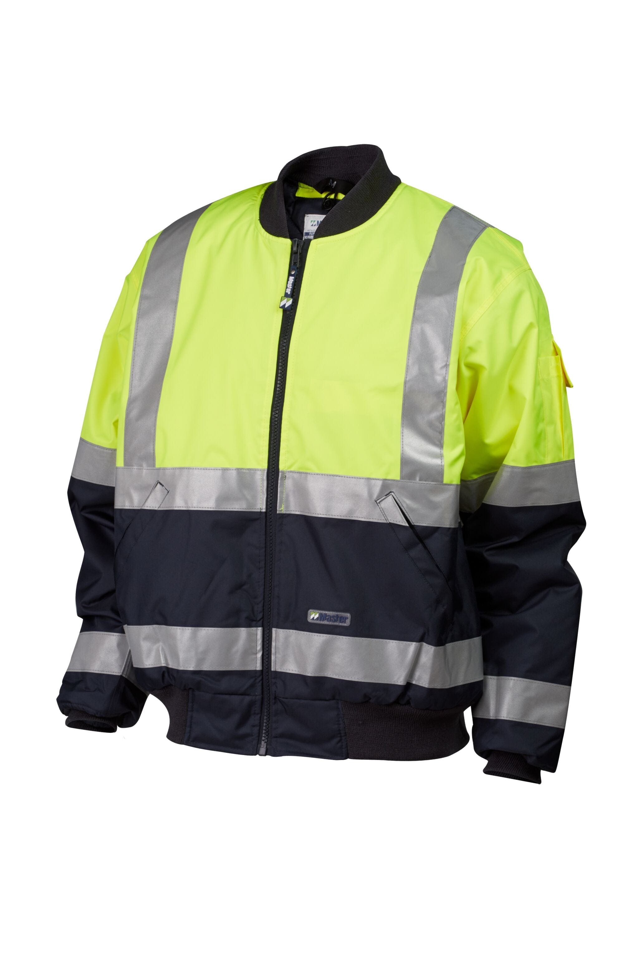 Master Jackets / Vests Master Jacket Flying Hi Vis D/N Taped 2 Tone Polyester Oxford