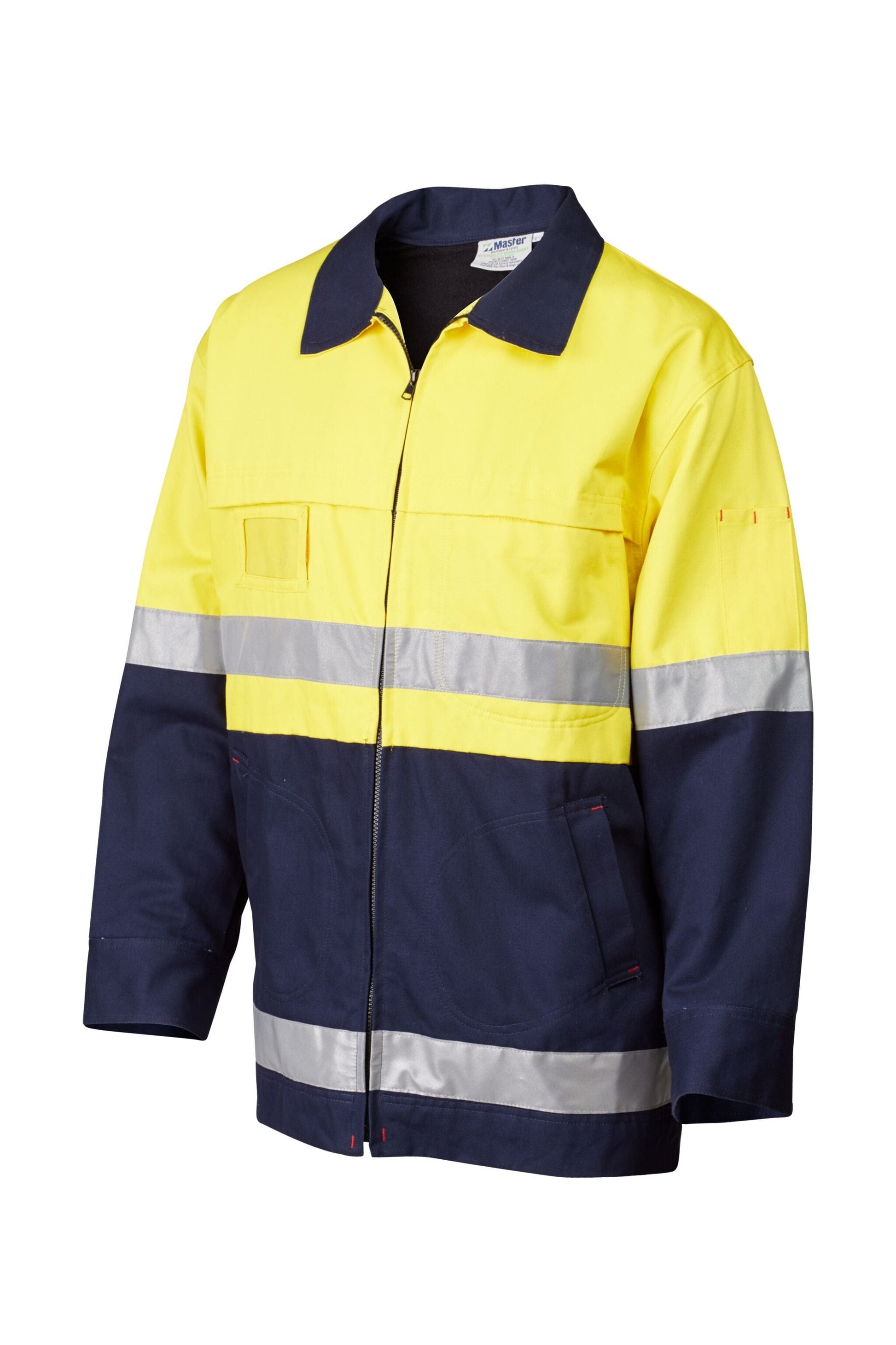 Master Jackets / Vests Master Jacket Headland Hi Vis D/N 3M Taped 2 Tone 310GSM Cotton Drill