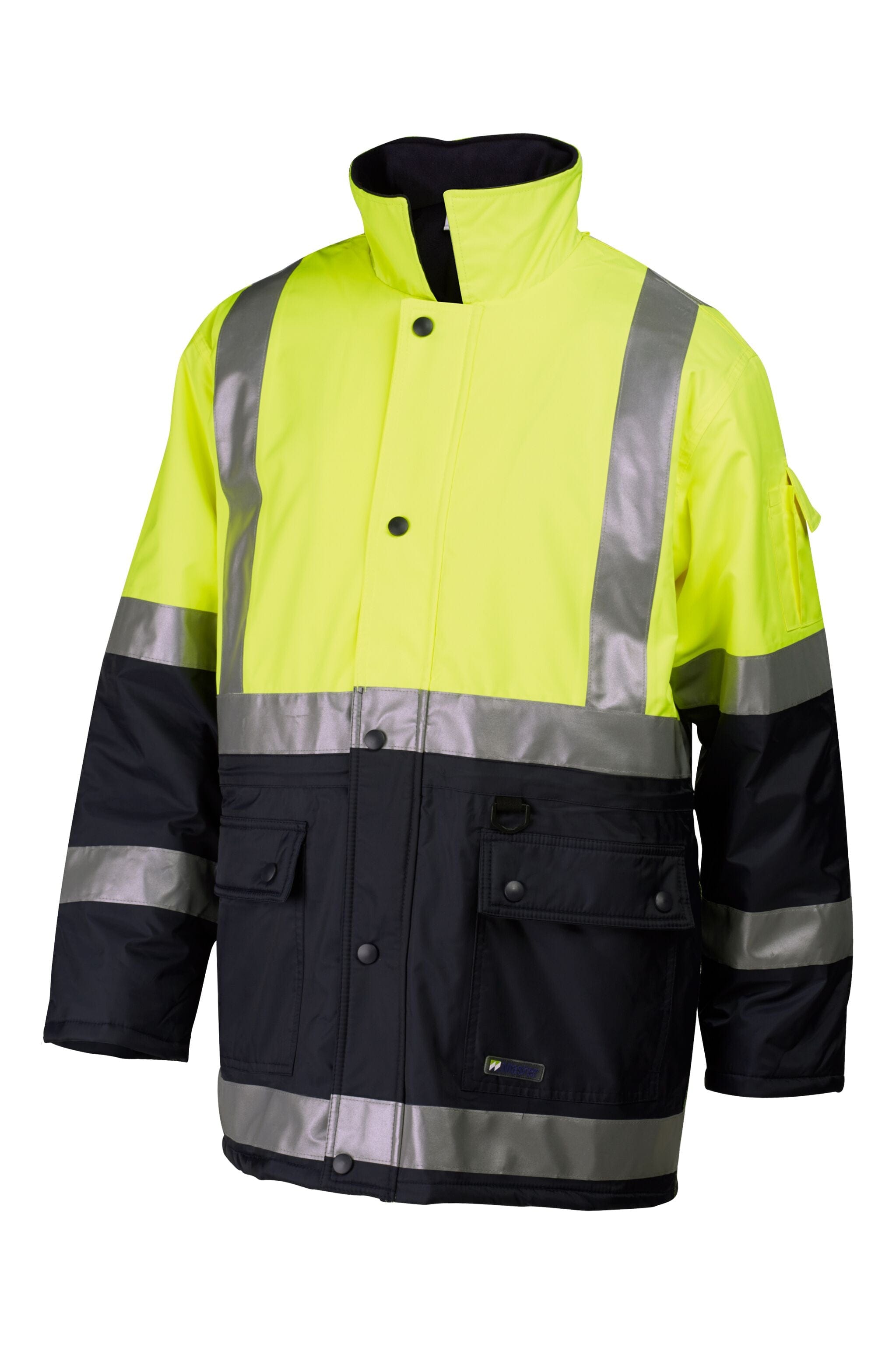Master Jackets / Vests Master Jacket Parka 3/4 Style Hi Vis D/N 2 Tone Polyester Oxford