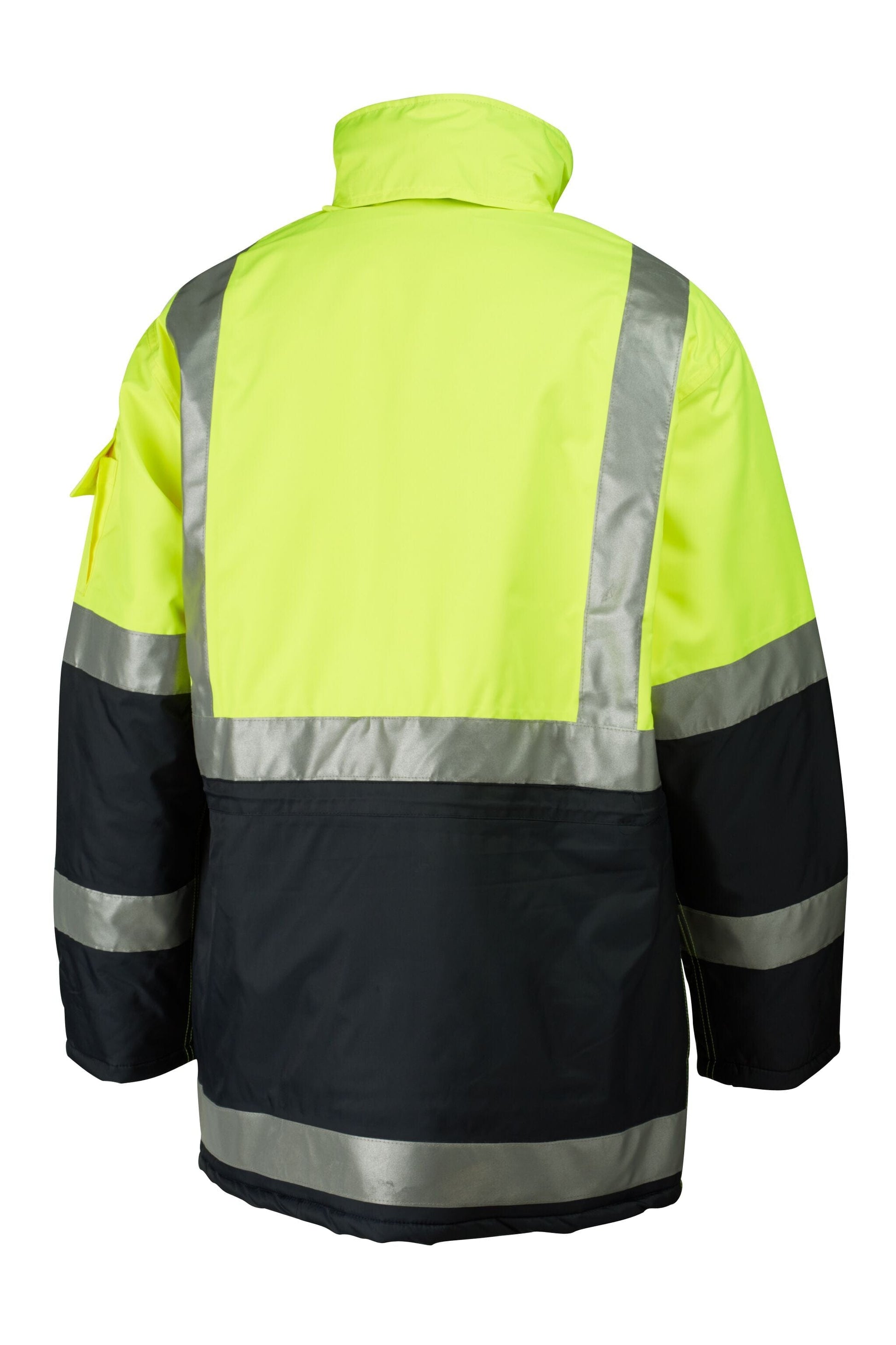 Master Jackets / Vests Master Jacket Parka 3/4 Style Hi Vis D/N 2 Tone Polyester Oxford