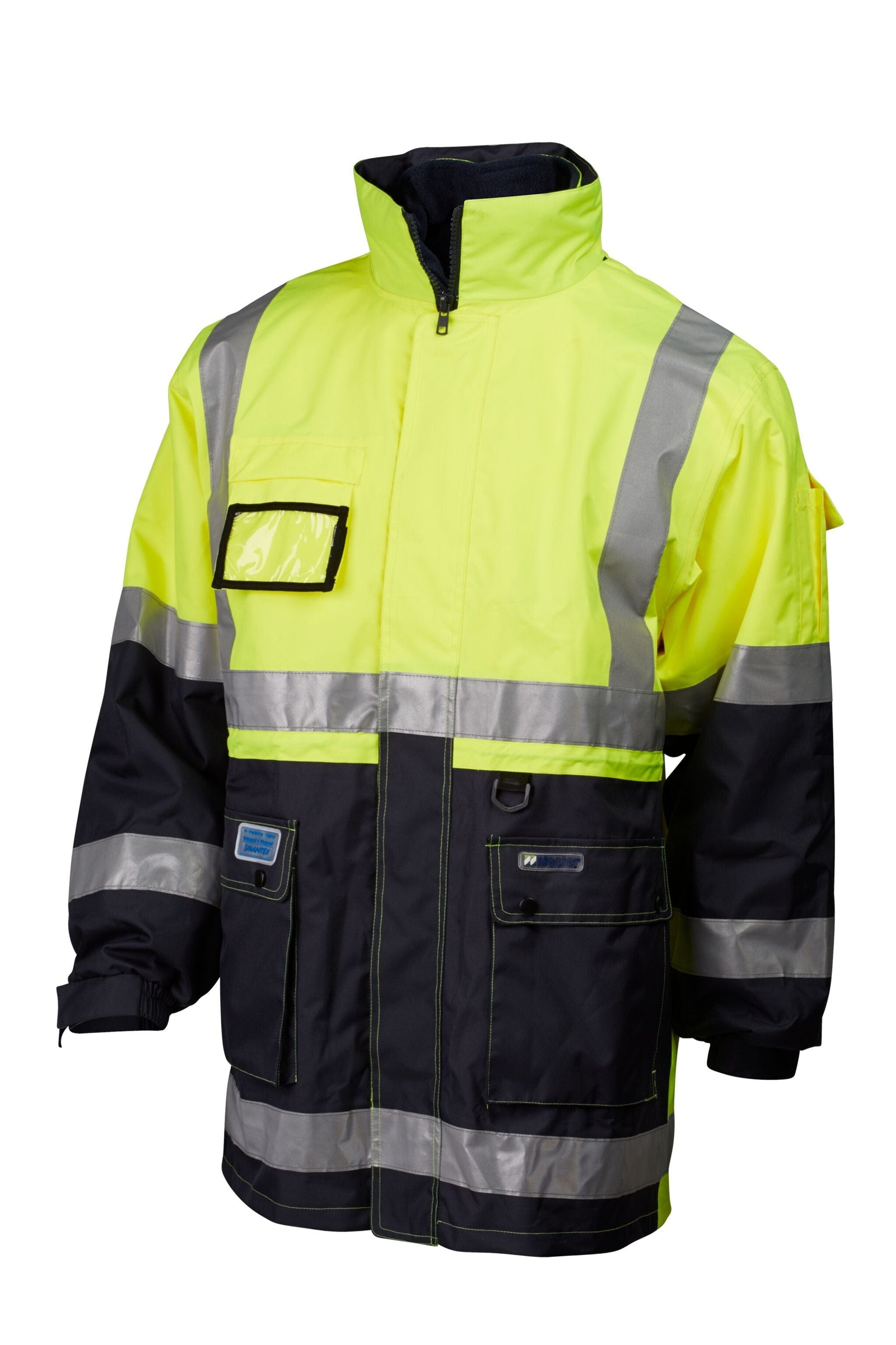 Master Jackets / Vests Master Jacket Ultimate 5 in 1 Hi Vis D/N Taped 2 Tone Polyester Oxford