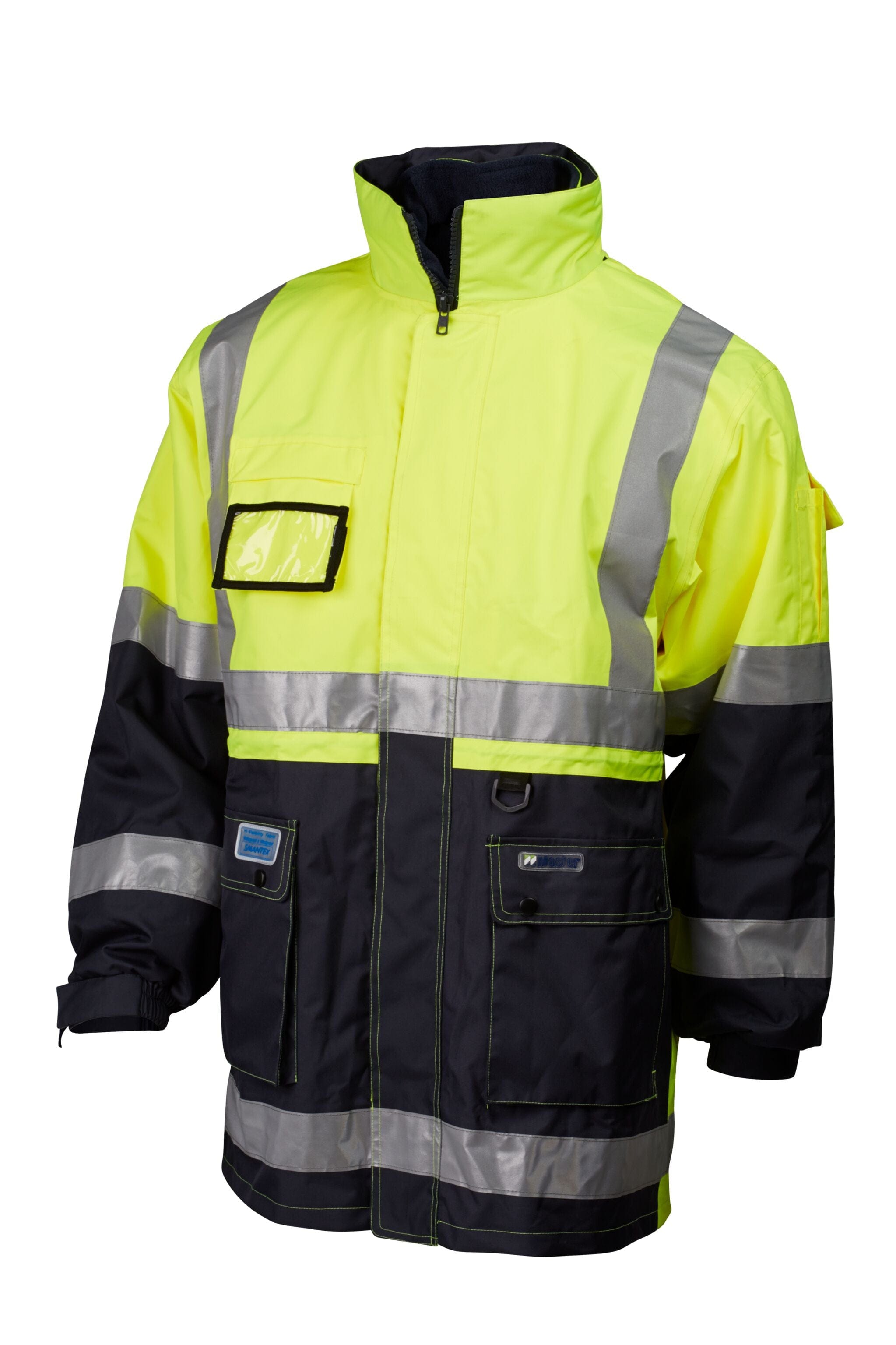 Master Jackets / Vests Master Jacket Ultimate 5 in 1 Hi Vis D/N Taped 2 Tone Polyester Oxford
