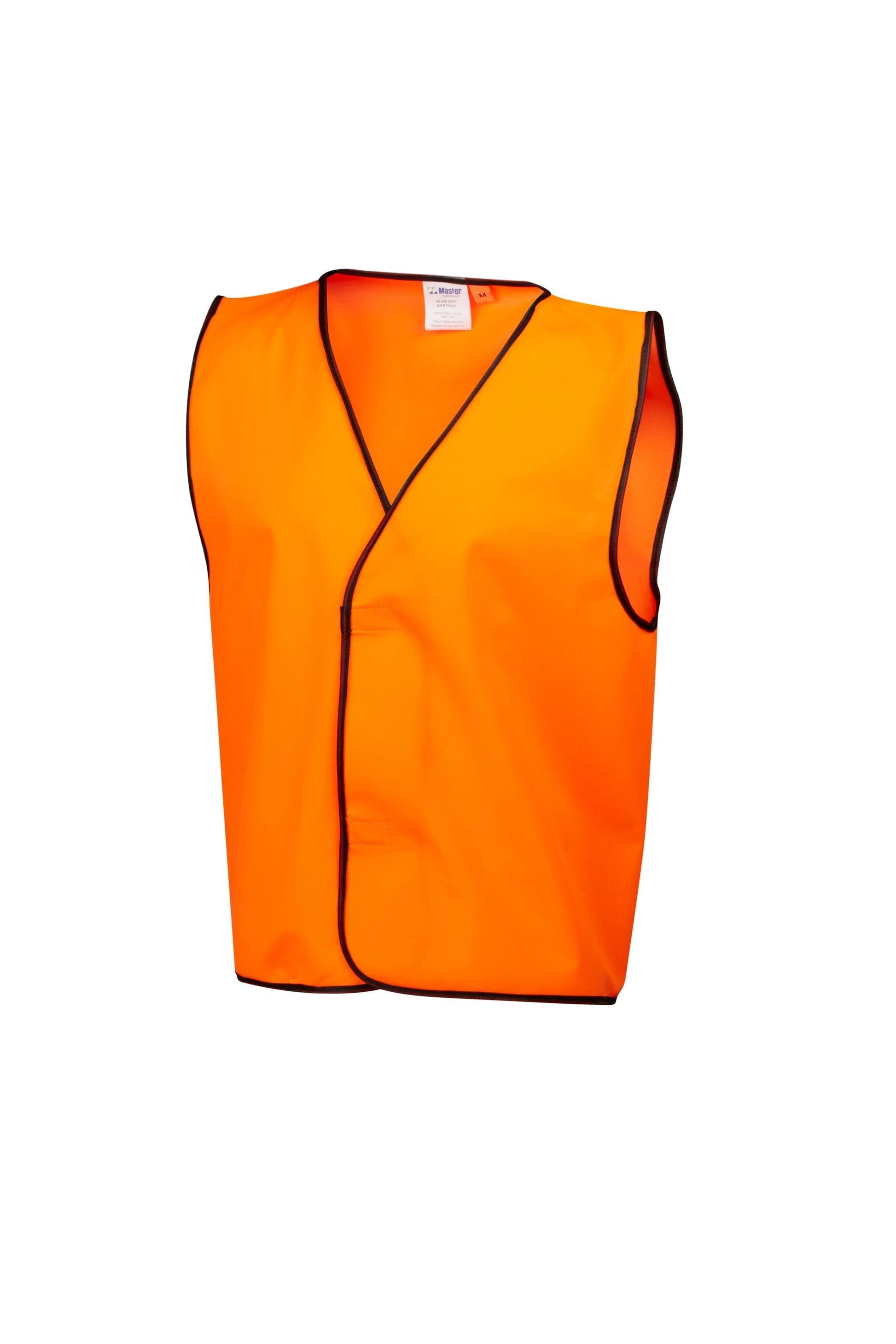 Master Jackets / Vests Master Vest Day Hi Vis Polyester Velcro Front