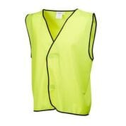 Master Jackets / Vests Master Vest Day Hi Vis Polyester Velcro Front