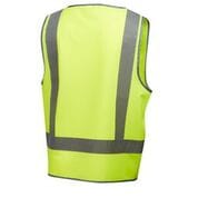 Master Jackets / Vests Master Vest H-Back Hi Vis D/N Taped Polyester Velcro Front