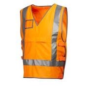 Master Jackets / Vests Master Vest NSW Rail Hi Vis D/N Taped Polyester FR