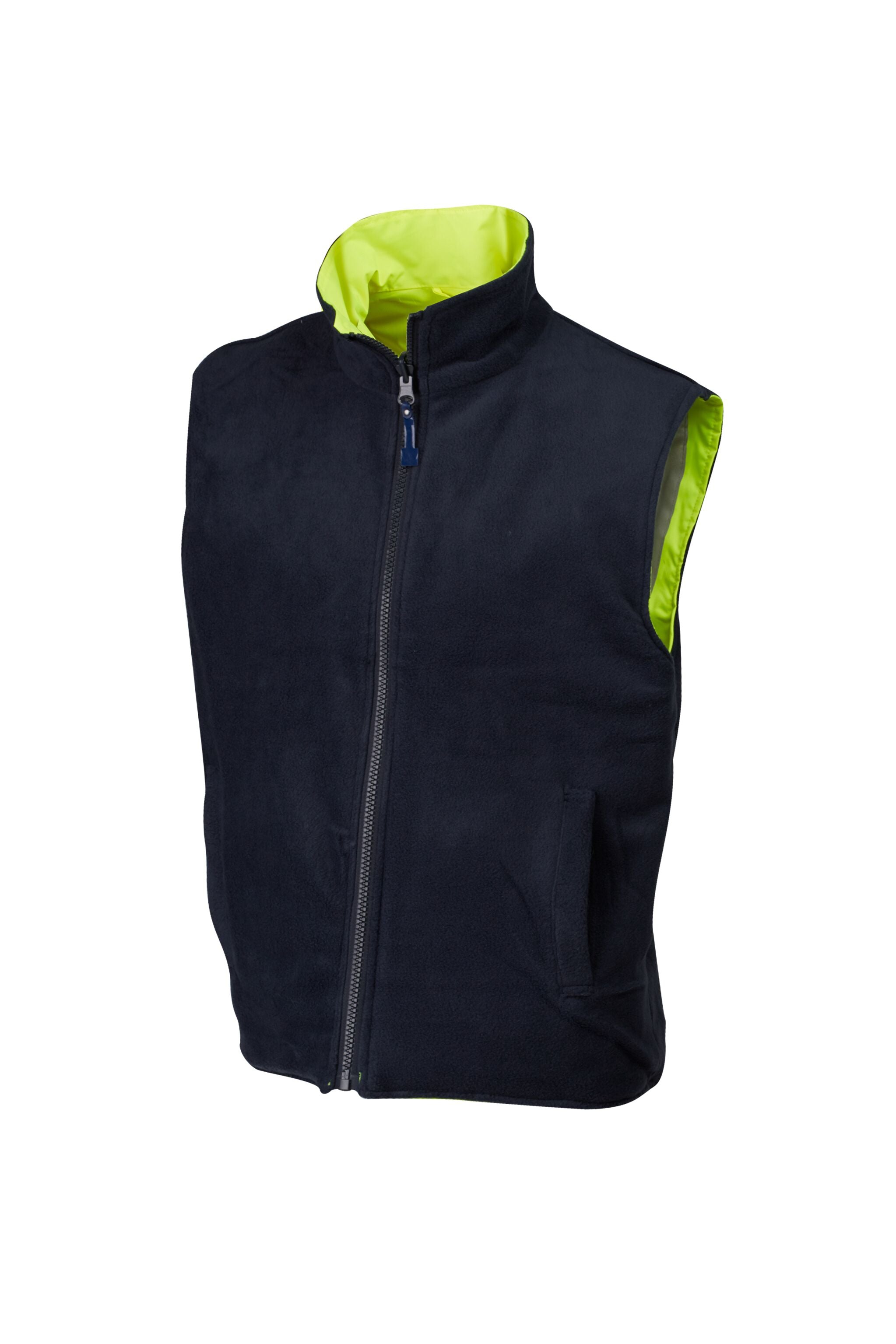 Master Jackets / Vests Master Vest Wintermate Reversible Hi Vis D/N 2 Tone Poly/PU Shell