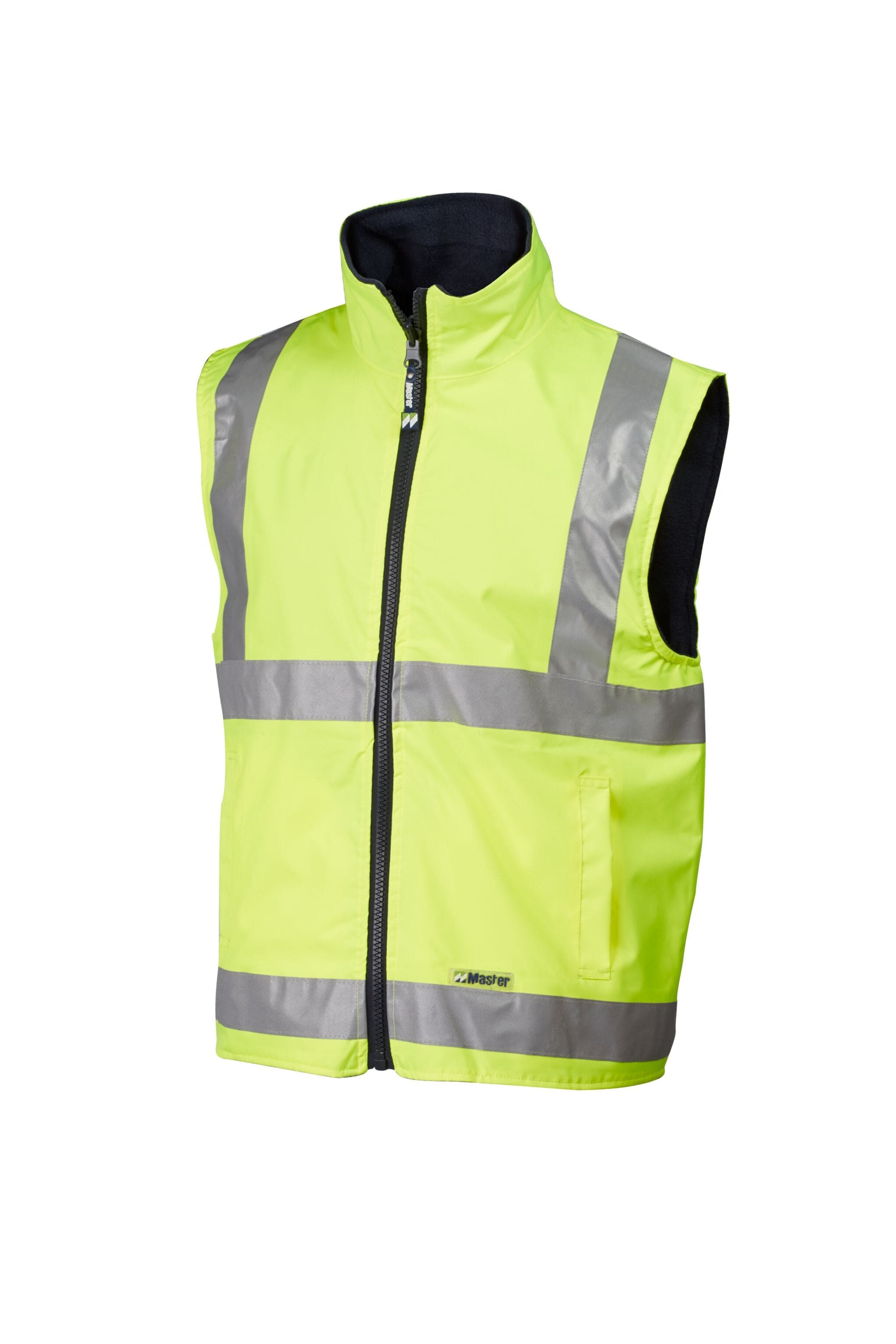 Master Jackets / Vests Master Vest Wintermate Reversible Hi Vis D/N 2 Tone Poly/PU Shell