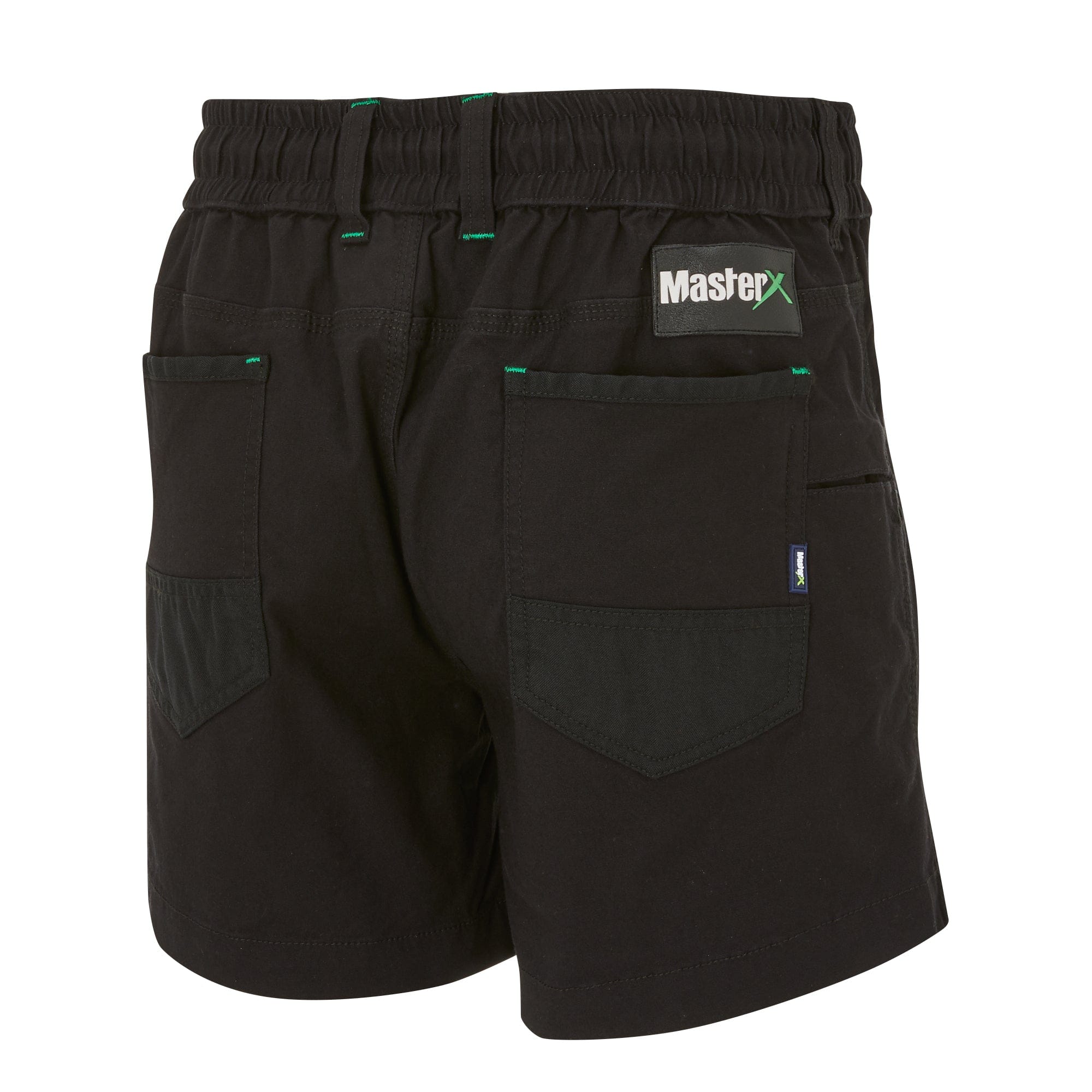 Master Pants / Shorts Black / 28/72 Master X - Elastic Waist Shorts
