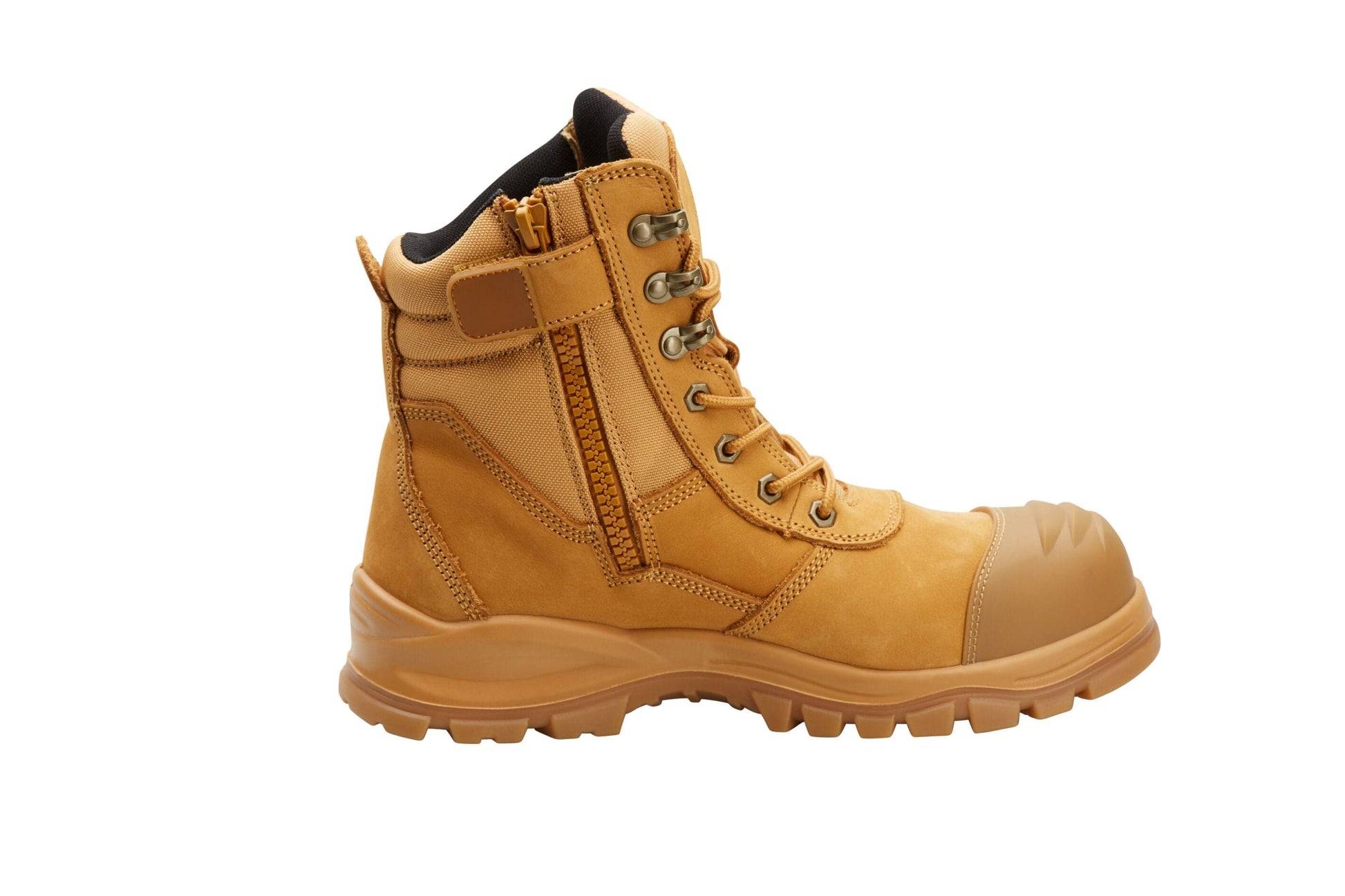 Master Safety Footwear Master Safety Boot Contractor 150mm Zip Sided PU/TPU Sole Toe Bumper