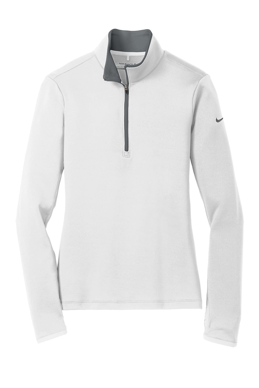 Nike Jackets White/Dark Grey / S Nike Ladies Dri-FIT Stretch 1/2-Zip Cover-Up
