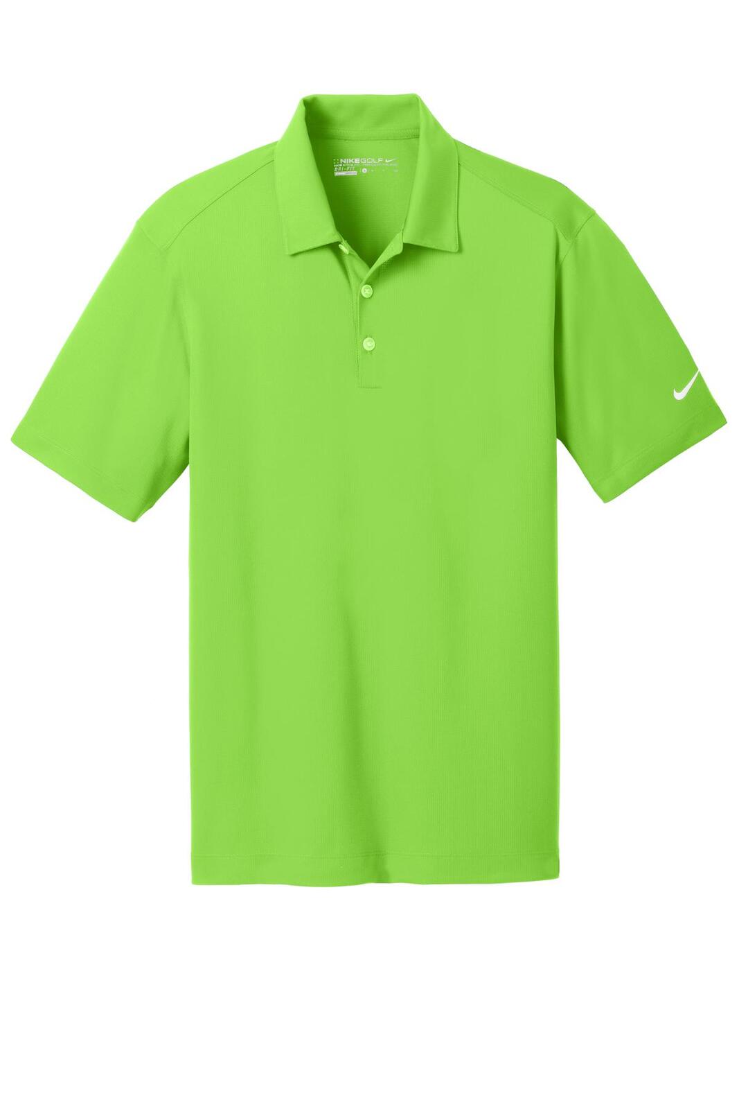 Nike Polos/Shirts Action Green / XS Nike Dri-FIT Vertical Mesh Polo