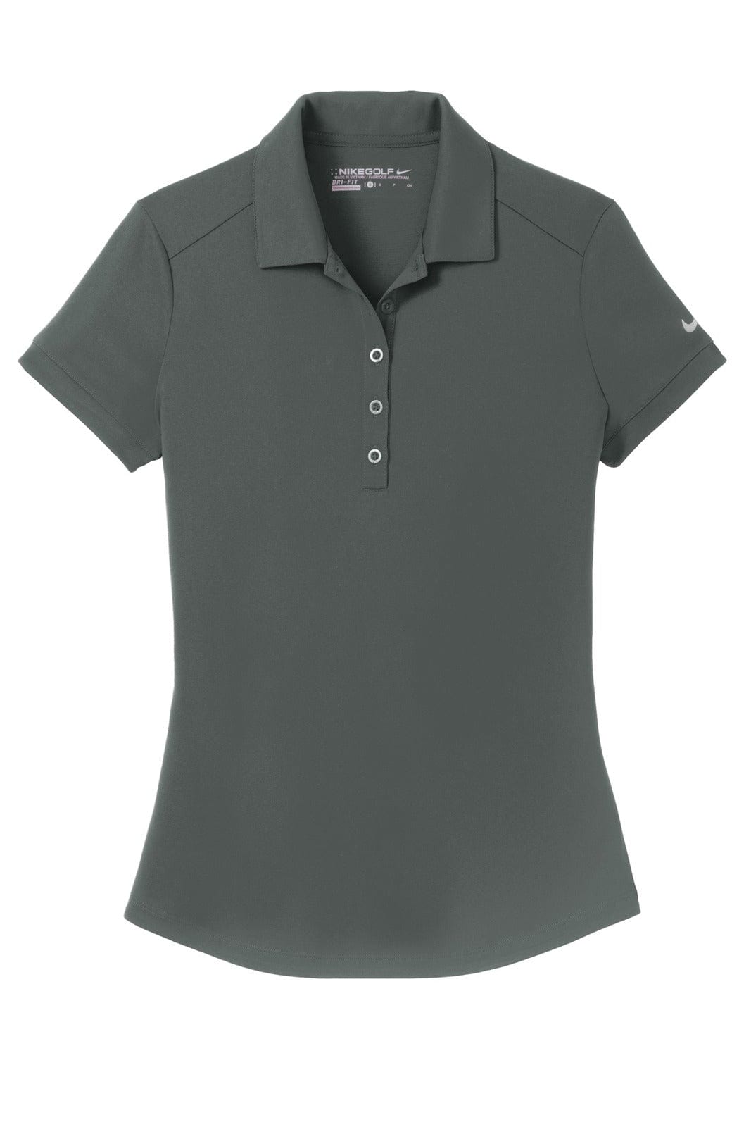 Nike Polos/Shirts Anthracite / S Nike Ladies Dri-FIT Players Modern Fit Polo