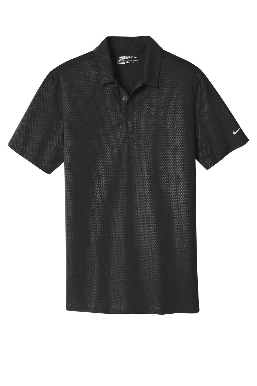 Nike Polos/Shirts Black / XS Nike Dri-FIT Embossed Tri-Blade Polo