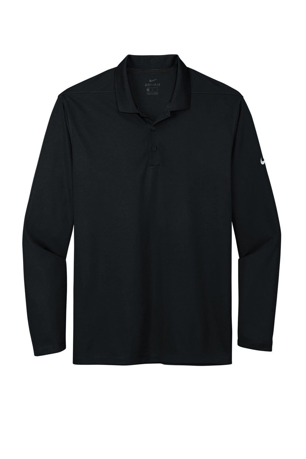 Nike Polos/Shirts Black / XS Nike Dri-FIT Micro Pique 2.0 Long Sleeve Polo