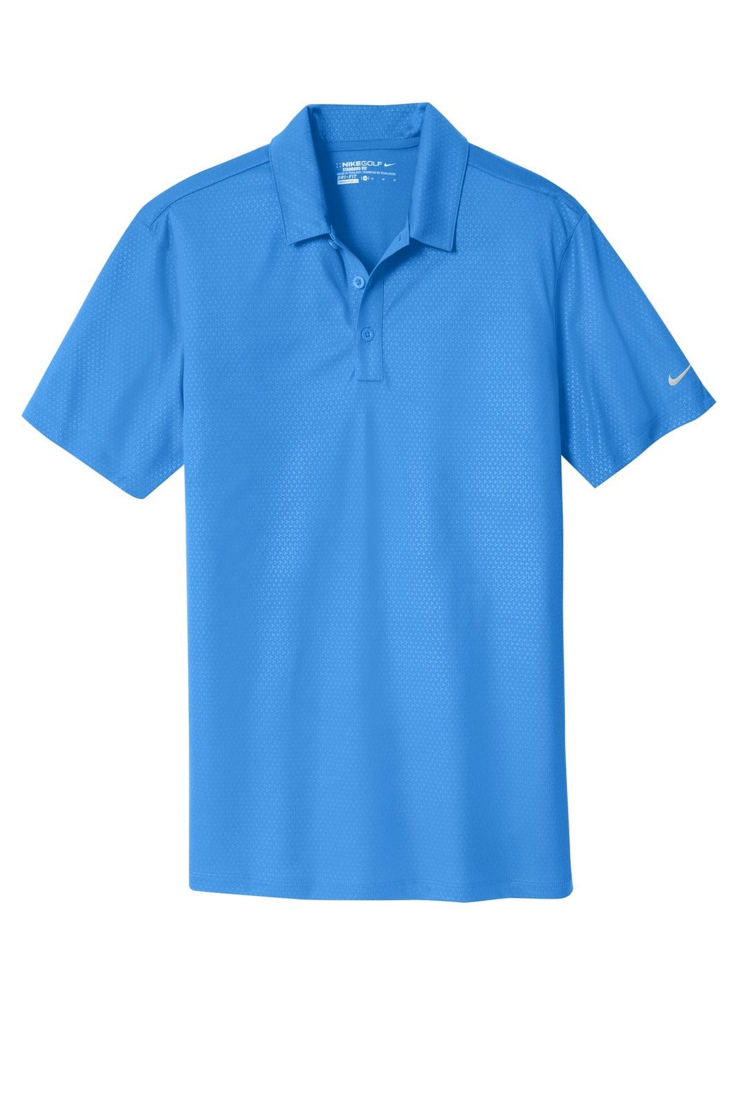 Nike Polos/Shirts Brisk Blue / XS Nike Dri-FIT Embossed Tri-Blade Polo