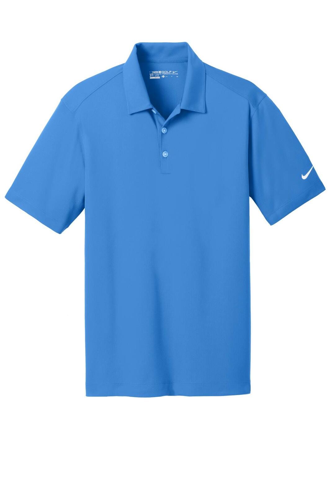 Nike Polos/Shirts Brisk Blue / XS Nike Dri-FIT Vertical Mesh Polo