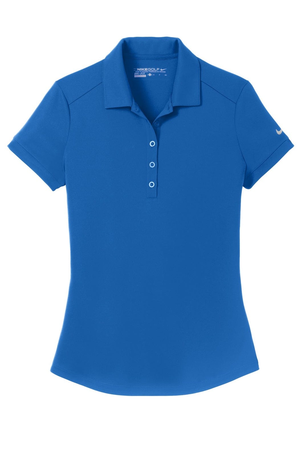 Nike Polos/Shirts Gym Blue / S Nike Ladies Dri-FIT Players Modern Fit Polo