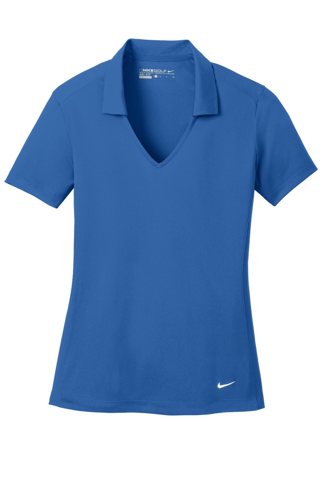 Nike Polos/Shirts Gym Blue / S Nike Ladies Dri-FIT Vertical Mesh Polo