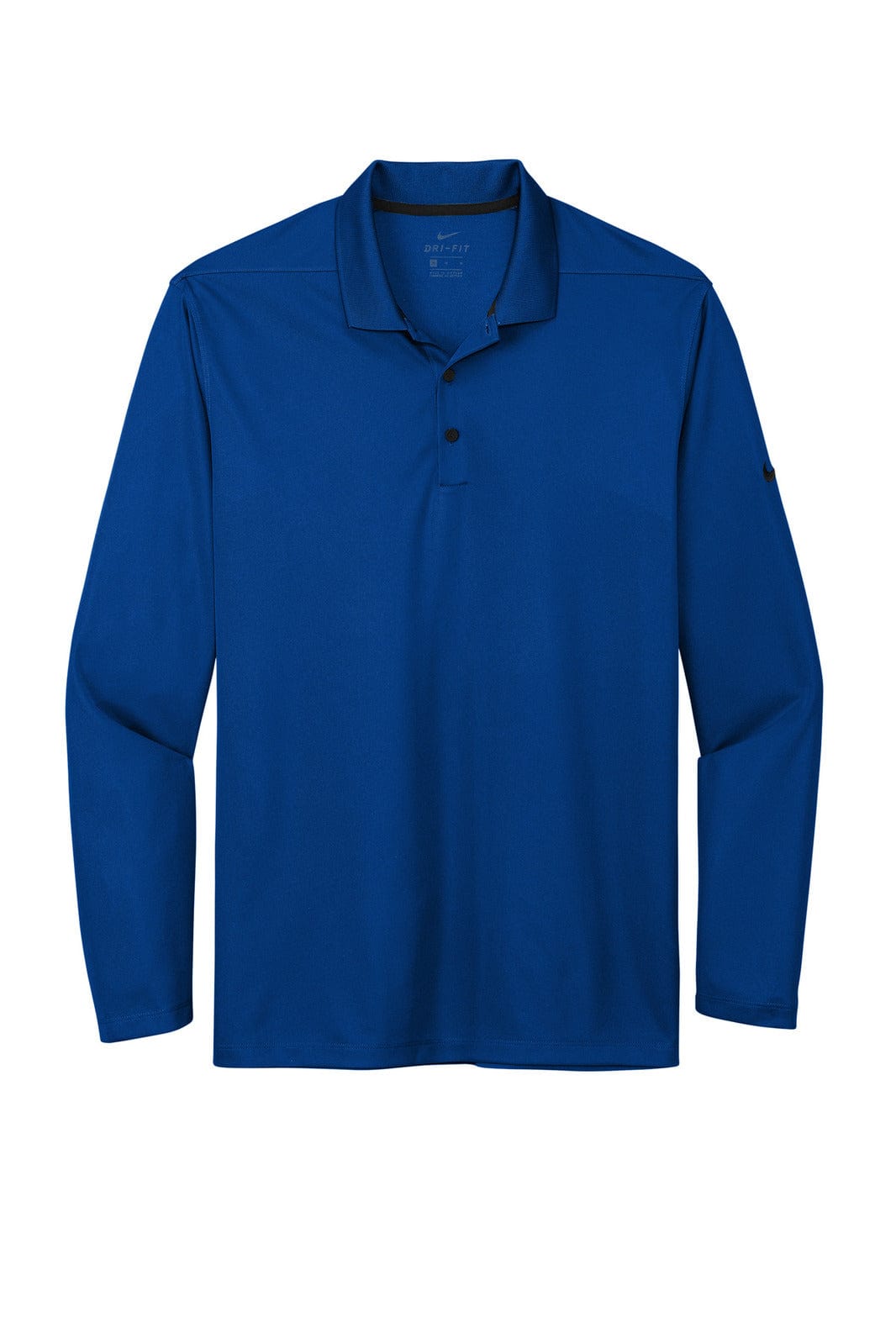 Nike Polos/Shirts Gym Blue / XS Nike Dri-FIT Micro Pique 2.0 Long Sleeve Polo