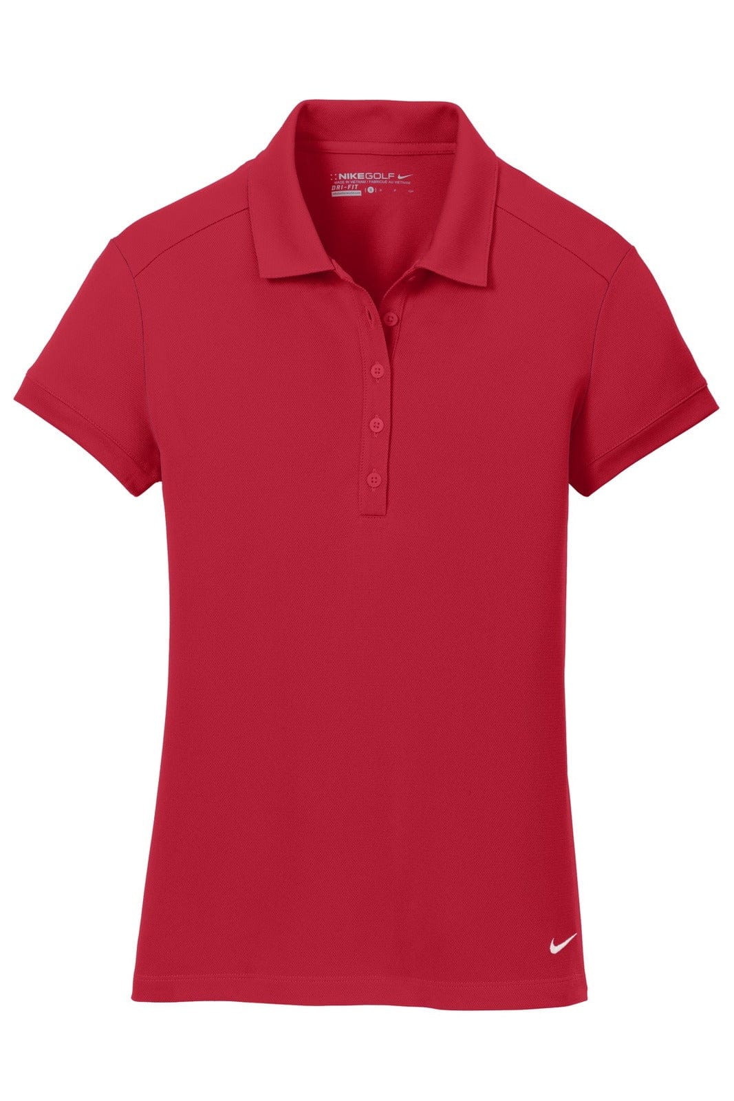 Nike Polos/Shirts Gym Red / S Nike Ladies Dri-FIT Solid Icon Pique Modern Fit Polo
