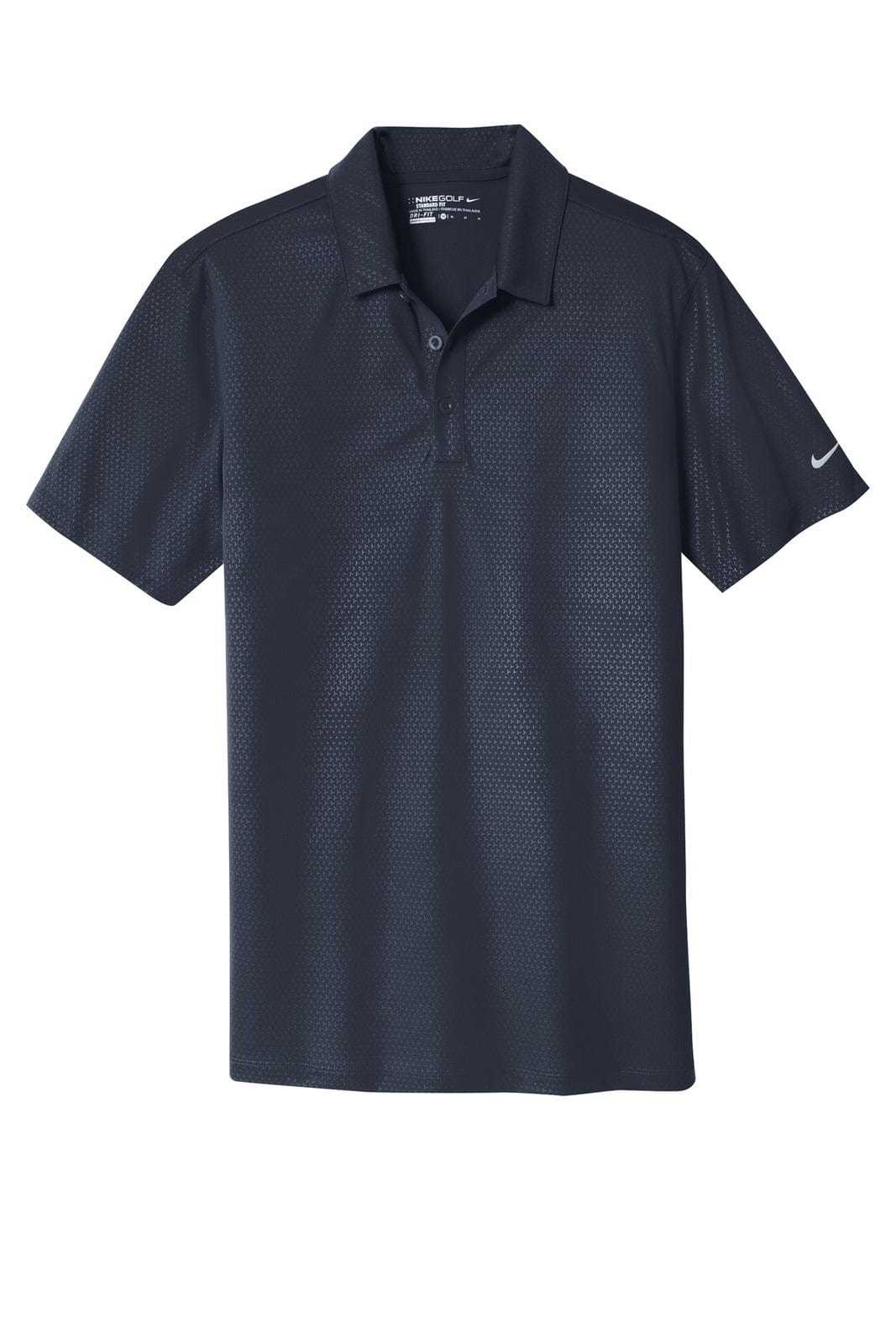 Nike Polos/Shirts Marine / XS Nike Dri-FIT Embossed Tri-Blade Polo