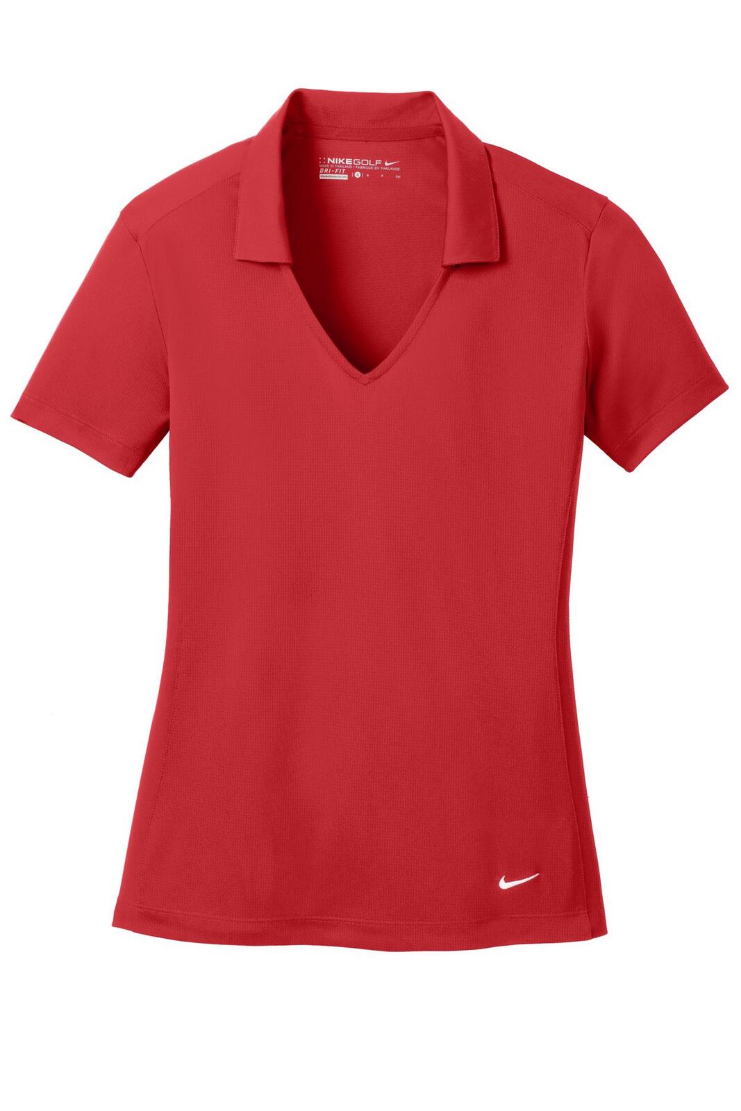 Nike Polos/Shirts University Red / S Nike Ladies Dri-FIT Vertical Mesh Polo