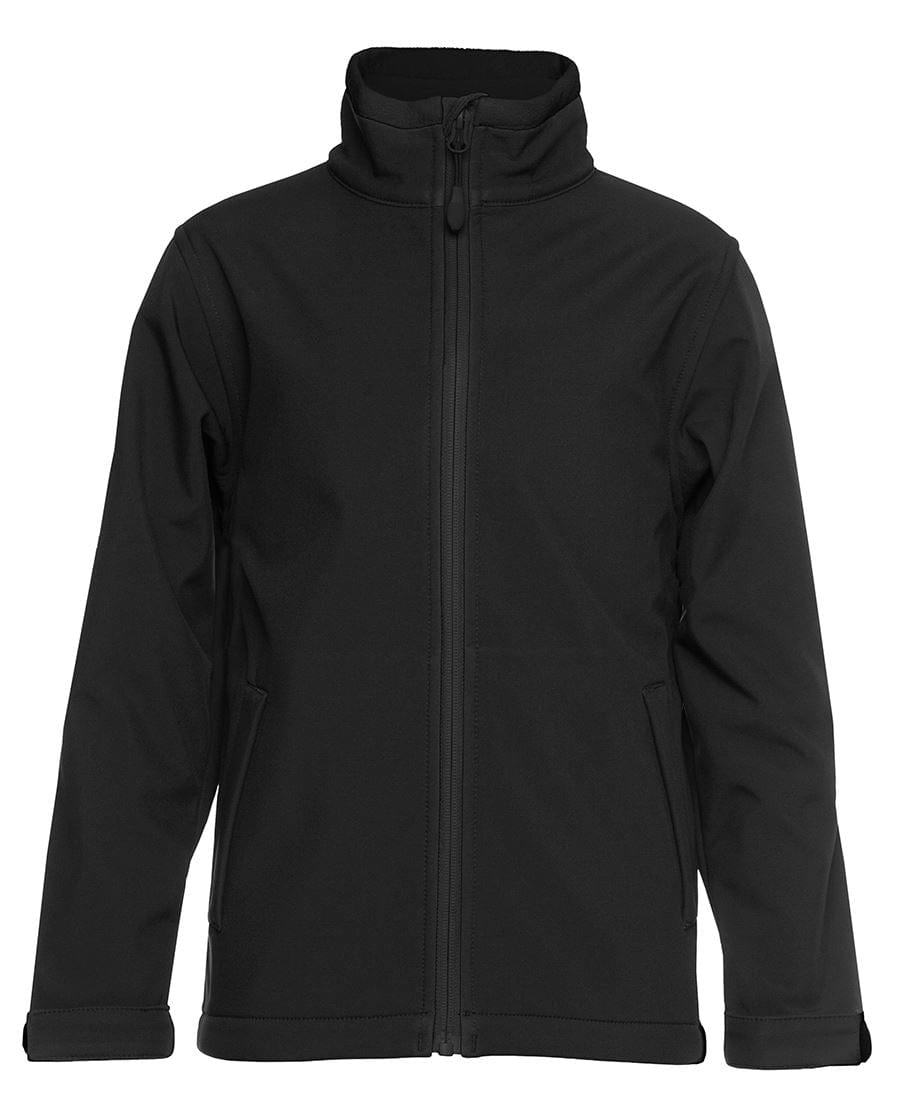 Podium Jackets / Vests Black / 4 Podium Kids 3 Layer Soft Shell Jacket
