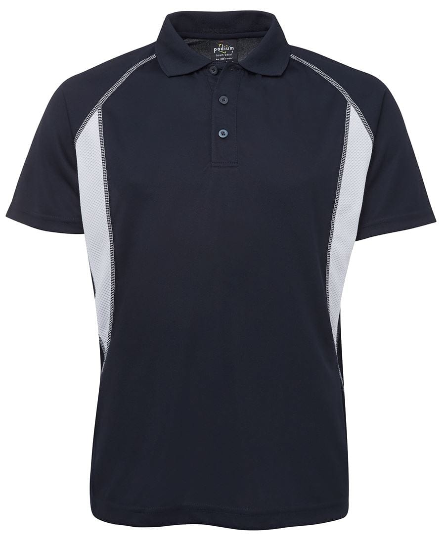 Podium Polos / Shirts Navy/White / S Podium Insert Polo