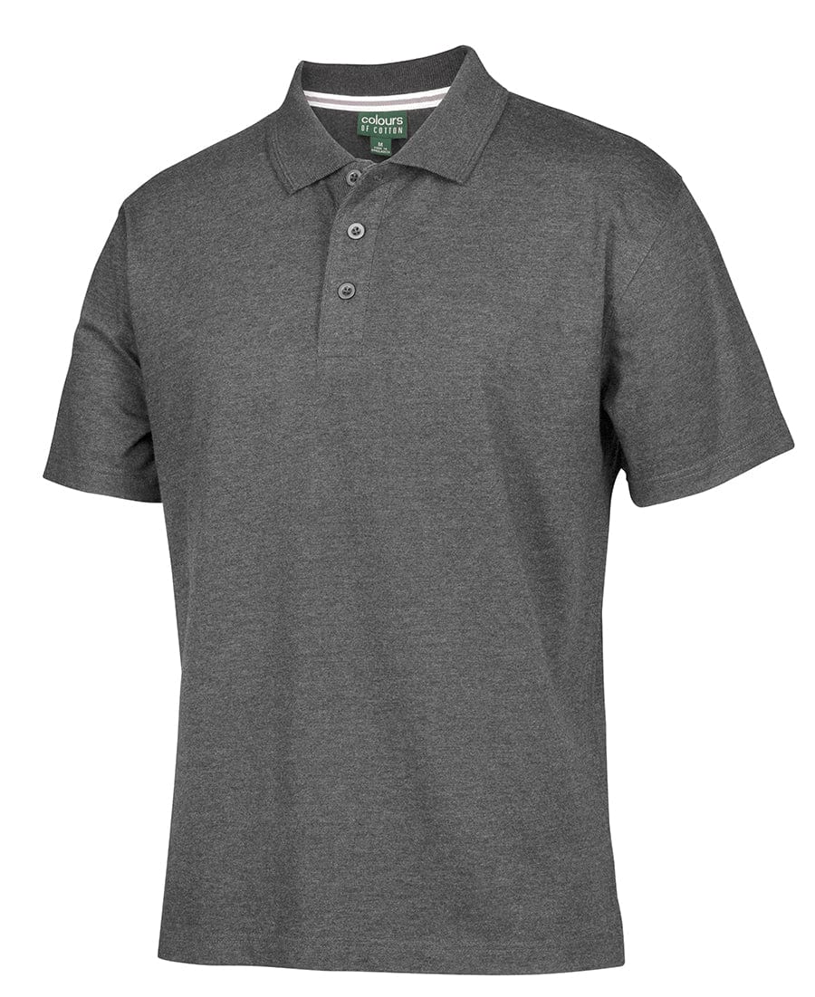 POLO T-Shirts Charcoal Marle / 3XS JB's Wear C of C Jersey Polo
