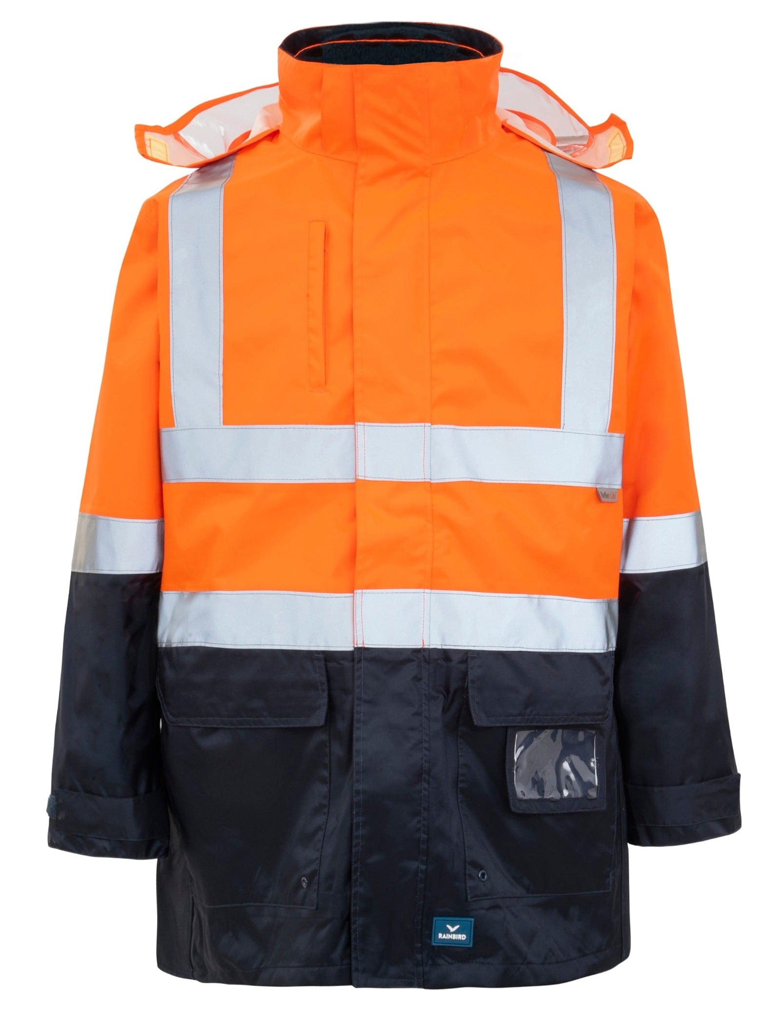 Rainbird Jackets / Vests Fluoro Orange/Navy / 3XS Rainbird 4-in-1 Utility Jacket & Vest