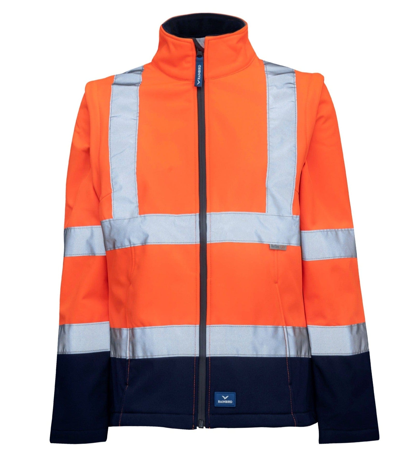 Rainbird Jackets / Vests Fluoro Orange/Navy / 6 Rainbird Carroll Women’s Soft-shell Jacket