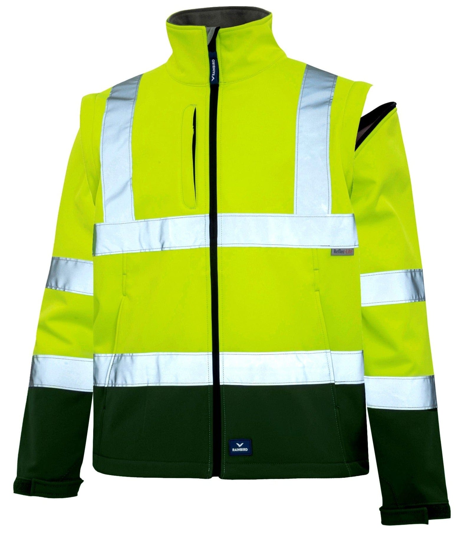 Rainbird Jackets / Vests Fluoro Yellow/Bottle Green / XS Rainbird Landy Softshell Jacket