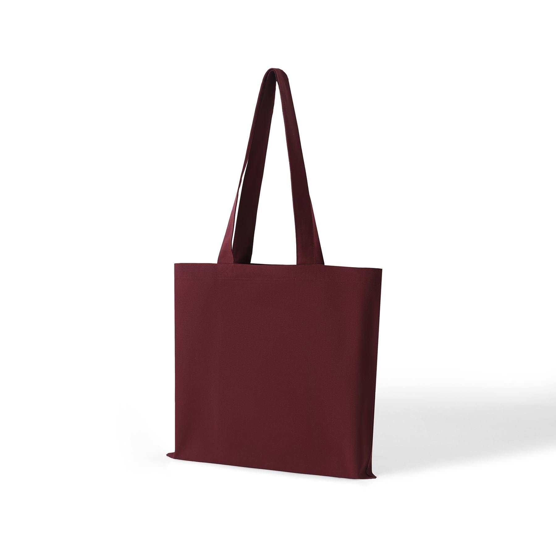 Ramo Bags Maroon / OS Ramo Organic Cotton Tote Bag W/ Inner Zipper Pocket