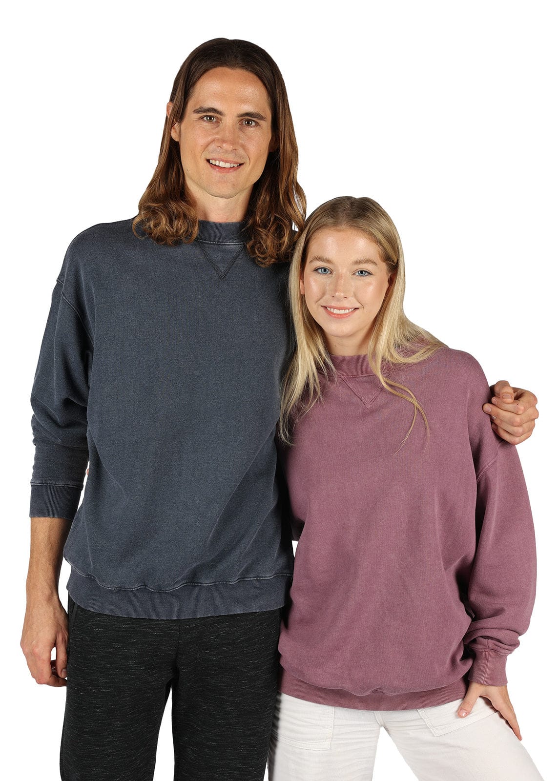 Ramo Crews Ramo Unisex Stone Wash Sweatshirts