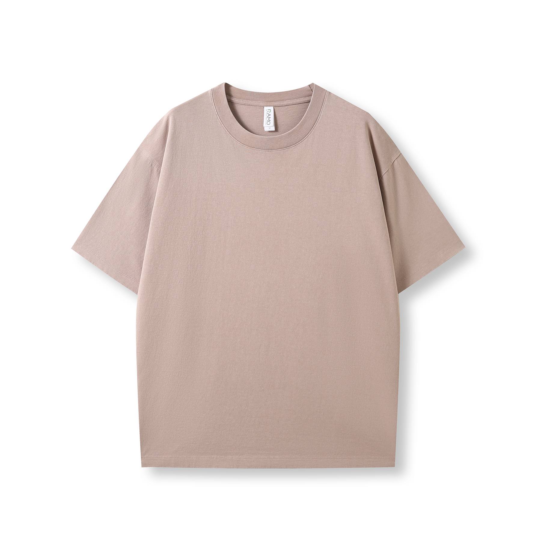 Ramo T-Shirts Peach Faded / S Ramo Unisex Heavy Weight Organic Cotton FadedOversize Tshirt