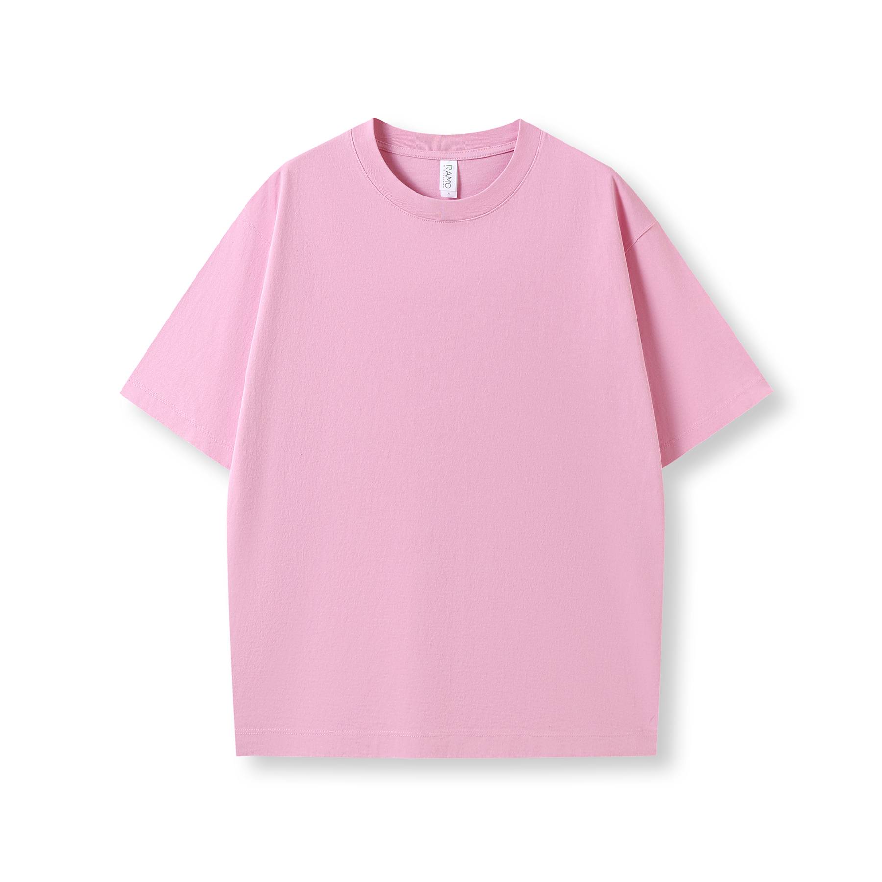 Ramo T-Shirts Pink Mist Faded / S Ramo Unisex Heavy Weight Organic Cotton FadedOversize Tshirt