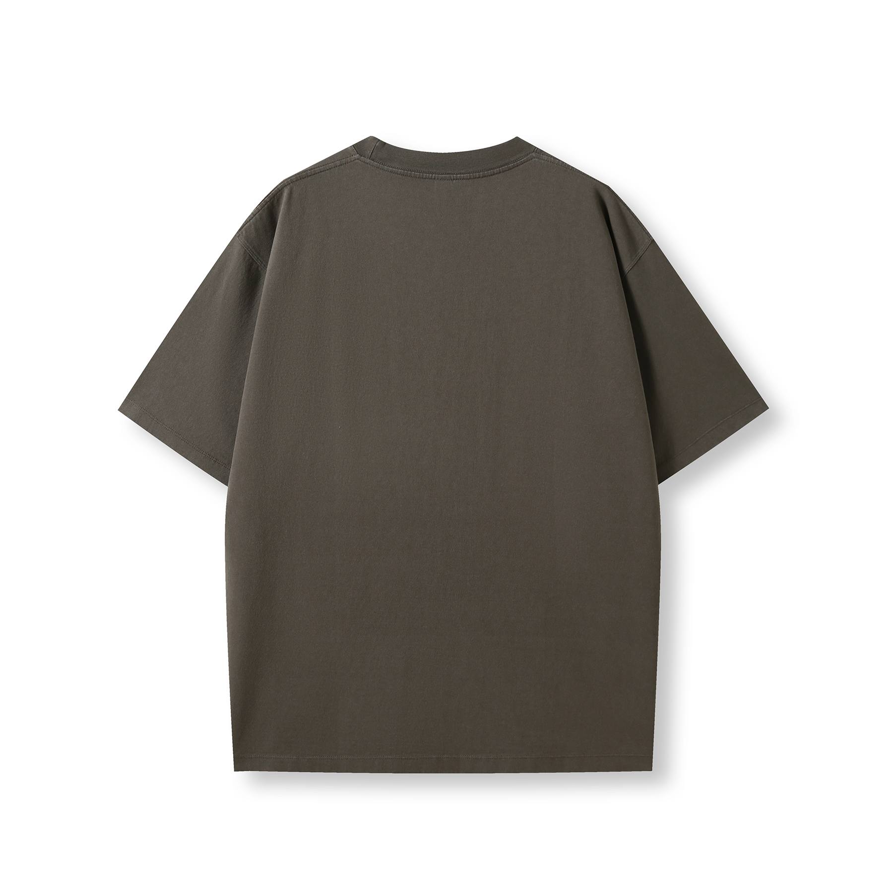 Ramo T-Shirts Ramo Unisex Heavy Weight Organic Cotton FadedOversize Tshirt