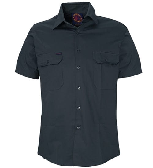 RiteMate Polos / Shirts Bottle / XS Open Front Short Sleeve Shirt