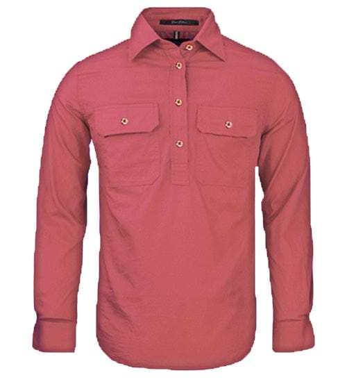 RiteMate Polos / Shirts Canyon / 6 Women's Pilbara Closed Front L/S Shirt