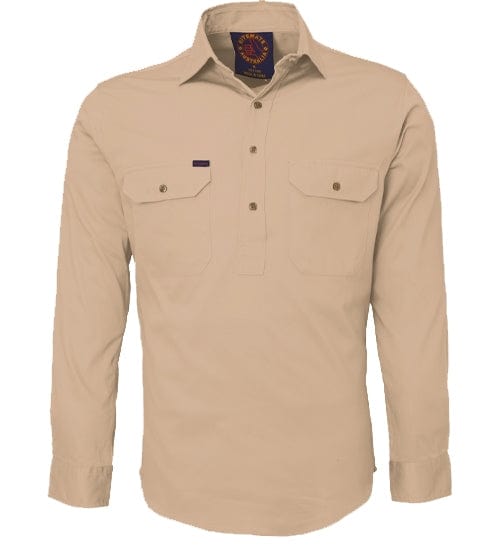 RiteMate Polos / Shirts Clay / XS Closed Front L/S Shirt