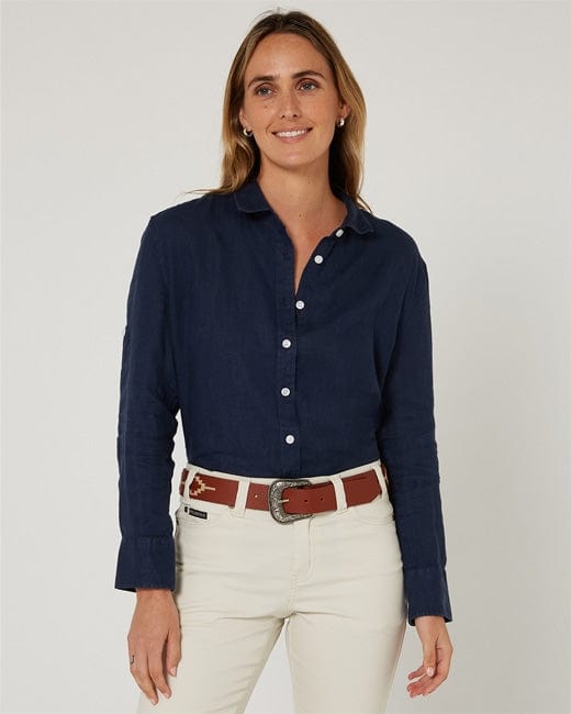 RiteMate Polos / Shirts FLORENCE Classic Linen Shirt
