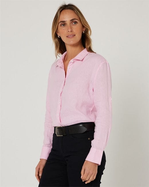RiteMate Polos / Shirts FLORENCE Classic Linen Shirt