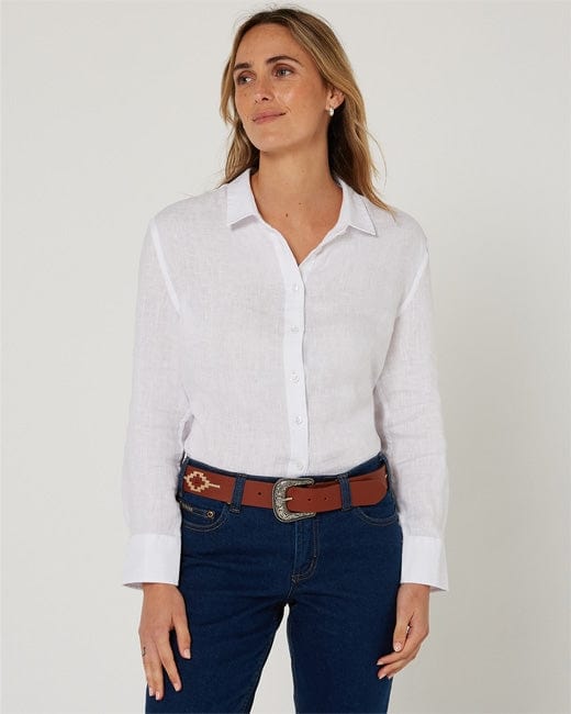 RiteMate Polos / Shirts FLORENCE Classic Linen Shirt