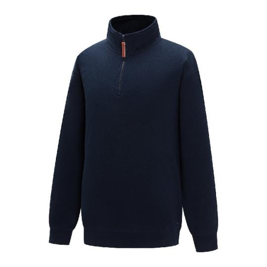 RiteMate Polos / Shirts French-Navy / XS Pilbara Men's Zipper C/F Fleece Pullover